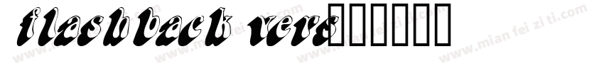 flashback vers字体转换